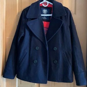 American Eagle Pea Coat L